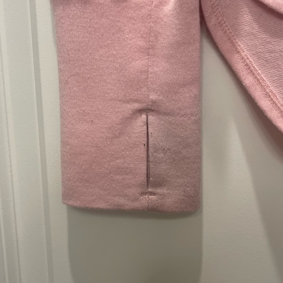 Avia | Pink Cowl Neck Hoodie With Thumb Slits - Picture 4 of 4